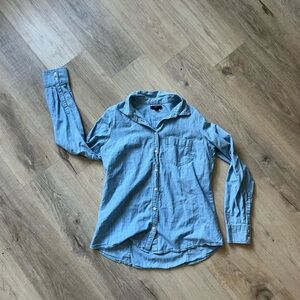 J Crew chambray denim button down